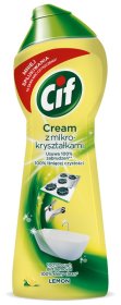 Tirštas valomasis pienelis CIF Lemon, 300 g