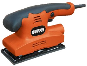 Vibracinis šlifuoklis HERVIN TOOLS VIBS-150W, galia 150 W, padas 90x187mm.