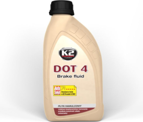 Stabdžių skystis K2 DOT-4, sintetiniai, 500 ml