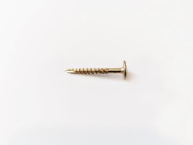 Konstrukciniai medsraigčiai ROBUS, 6 x 80 /48 mm, praplatinta galva, cinkuoti, 100 vnt., TORX30