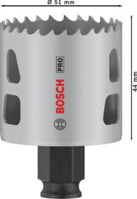 Grąžtas-karūna BOSCH Bi-metal Progressor, 51 mm