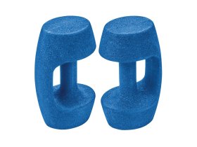 Aqua fitneso hanteliai BECO, S dydis, 2 vnt.