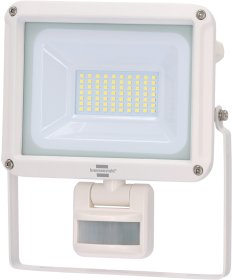 LED prožektorius BRENNENSTUHL Jaro 4060P, su judesio davikliu, 30W, 3450lm, 6500K, IP65, baltos sp.