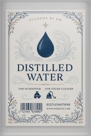 Dstiliuotas vanduo ALCHEMY, PG 269, 4 L