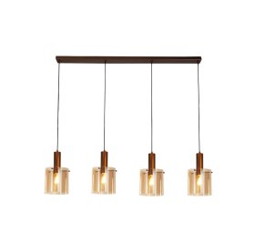 Pakabinamas šviestuvas SEARCHLIGHT Sweden, E27, 4 x 60W, 230V, 1420 x 220 x 350 mm, maksimalus aukštis 1500 mm, 88910-4MO