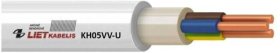 Instaliacinis kabelis LIETKABELIS Nym-J 300/500V 3*2,5, (KH05VV-U)apvalus monolitas (rul 10m)