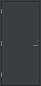 Durys VILJANDI SILLE M9, matmenys 900 x 2100 mm, kairinės, grafito spalvos (RAL 7016)