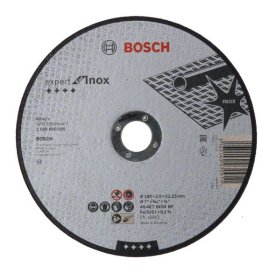 Nerūdijančio plieno pjovimo diskas BOSCH Inox, 180x22x2 mm