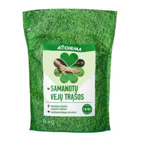 Samanotų vejų trąšos AGROCHEMA, 4 kg