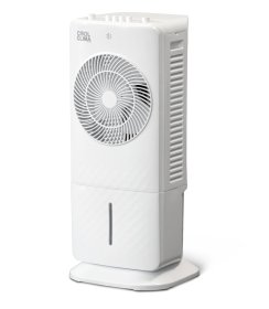 Oro vėsintuvas COOL CLIMA, 65W, šaldymo talpa 5.5 l, 3 greičiai, 255 x 255 x 565 mm, baltos sp.