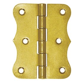 Lankstas DOMAX, ZO 80, 80 x 63 x 1,5 mm, dekoratyvinis, geltonos spalvos, 8046