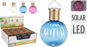 Pakabinama LED, 4 skirtingi dizainai, 8 x 11 cm, su saulės baterija
