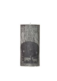 Žvakė Cilindras, 7 x 15 cm, grafito sp., cinamonas