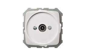 Anteninis lizdas LIREGUS, Įal-1-01 A/B, Alfa, Galinis, B/R Baltas, be rėmelio
