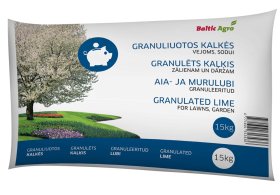 Granuliuotos kalkės sodui, vejai, 15 kg