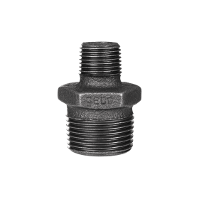 Nipelis ketinis GEBO, redukuotas, d32x25, 1 1/4x1'', išorė/išorė, juoda sp.