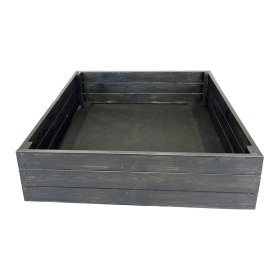 Pakelta lysvė 4IQ, 100 x 100 cm, juoda