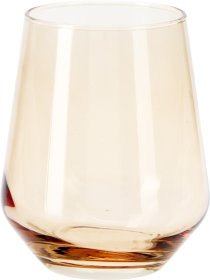 Stiklinė, 425 ml, rudas stiklas
