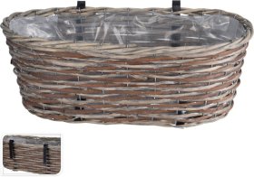 Pintas lauko lovelis su kabliais, 45 x 21 x 16 cm., N