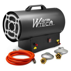 Dujinis šildytuvas WARMTECH WTCACG50-25, šildymo galia 50 kW, sąnaudos 3,65 kg/h