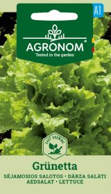Daržovių sėklos, AGRONOM salotos sėjamosios GRUNETTA, 1,5 g.