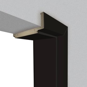 Laminuota durų stakta VOSTER, reguliuojama, su apvadais, su apvadais, komplektas durų varčiai, dešinė, spalva White matt, 100-120x80x2089mm, 2vnt., 100-120x60x784mm, 1vnt., EKSPO