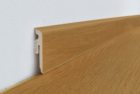 Polimerinė grindjuostė ARBITON Vigo 60 Georgetown, Nr. 147, 60 x 15 x 2200 mm, lanksti, atspari vandeniui, spl. ąžuolas "Georgetown"