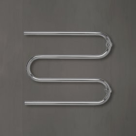 Rankšluosčių džiovintuvas-gyvatukas WELLMER, D32, 600x600, 3 laikikliai, F1/2'', AISI 316 nerūd.plienas, 34454