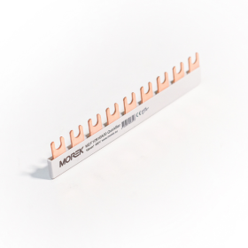Šyna automatiniams išjungikliams MOREK QuickBar, 1 fazės, 9 modulių, 10mm², E tipas, 17,8mm žingsnis, nepjaustomas srovėlaidis