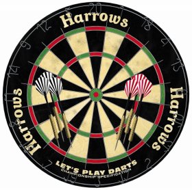 Darts taikinys HARROWS Let's Play Darts, su strėlytėmis