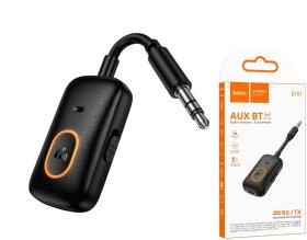 Įkraunamas Bluetooth garso imtuvas/siųstuvas HOCO 151, su 3.5mm jungtimi, integruotas mikrofonas, veikimo laikas iki 7 val.