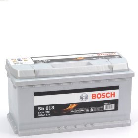 Akumuliatorius BOSCH S5 Silver, 12 V, 100 Ah, 830 A, 353 x 175 x 190 mm, starterinis, rūgštinis