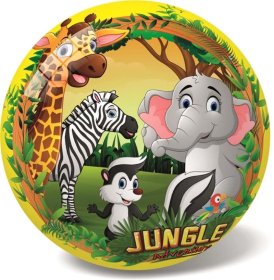 Vaikiškas kamuolys STAR, jungle adventure, 23cm