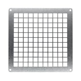 Ventiliacinis tinklelis - grotelės EUROPLAST LSM1515Zn, 150 x 150 mm, cinkuotas, metalinis