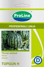 Daržovių sėklos, PROLINE arbūzai Top Gun H, 5 s., D