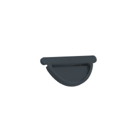 Latako dangtelis BILKA, universalus, skersmuo 125 mm,  antracito pilka spalva, RAL7016