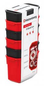 Smulkių reikmenų dėžių rinkinys KISTENBERG X Block, KXBS148