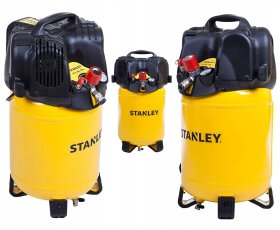 Oro kompresorius STANLEY D 200/10/24V, galia 1100 W, slėgis 10 Bar, srautas 180 l/min, 24 l
