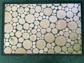 Kilimėlis RICCO ECO, 40 x 60 cm, kelmų imitacija, 100% poliesteris ant gelinio sluoksnio, 623-009, N