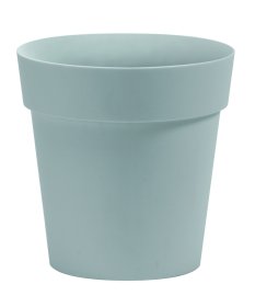 Plastikinis vazonas NICOLI Arke, pilkos sp., 18,5 x 18,2 cm.