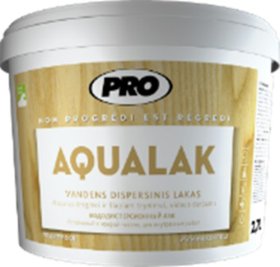 Lakas PRO Aqualak, 2,7 l, blizgus