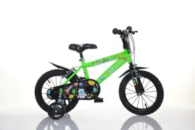 Vaikiškas dviratis MTB BOY COSMOS, su pagalbiniais ratukais, dydis 16