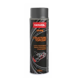 Dažai NOVOL, strūktūriniai "anthracit", 500 ml