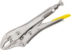 Išlenktos užspaudimo replės STANLEY 0-84-808, 177 mm (7”)