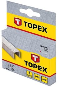 Kabės TOPEX, 4,1E+307, 6 mm, T-53, 1000