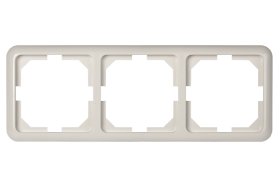 Rėmelis VILMA SP 300, 3 vietų, baltos spalvos, R03