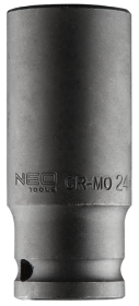 Smūginė galvutė NEO, 1/2"", ilga, 24 mm, Cr-Mo