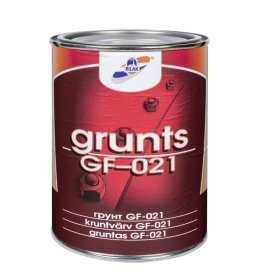 Metalo gruntas RILAK Gf-021, 0,45 l, rudas, Latvija