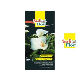 Durpių substratas smulkus kapams SULIFLOR 20 l.