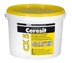 Greitai kietėjantis cementas CERESIT CX5, 5 kg